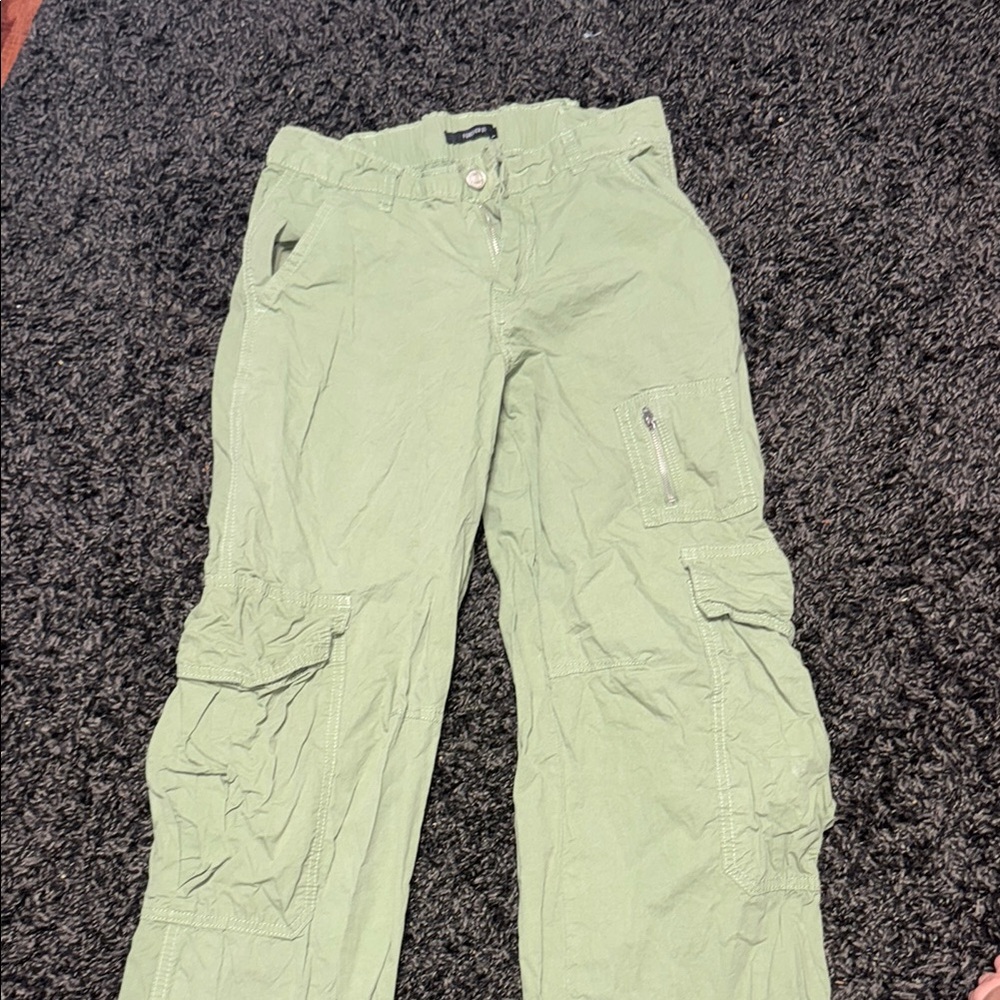 Light Green Cargo Pants
